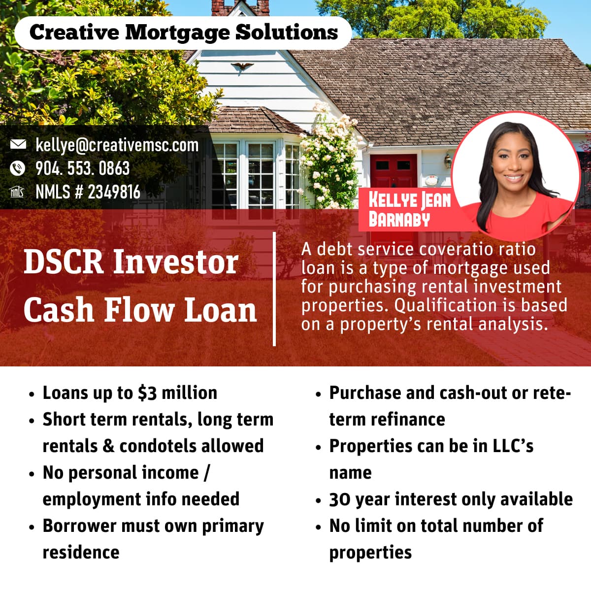 Investor Cash Flow Loans